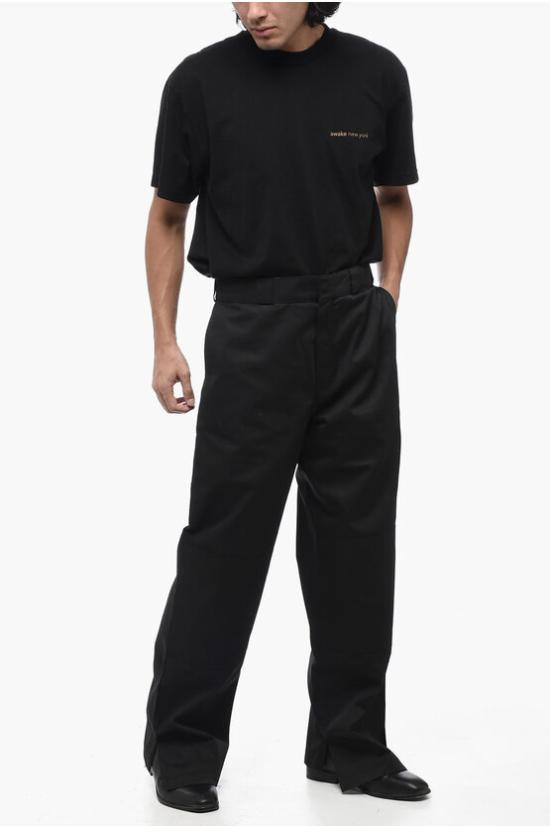  팜앤젤스 스트레이트 팬츠 PMCG003S23FAB0011060 - PALM ANGELS