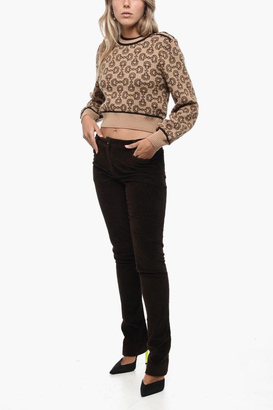  돌체앤가바나 스트레이트 팬츠 FTCX7T FUWDU M0023 Brown - DOLCE & GABBANA