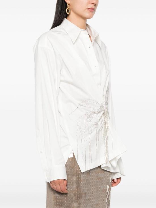 24FW 드리스 반 노튼 셔츠 242 010743 9295 8 OFF WHITE - DRIES VAN NOTEN