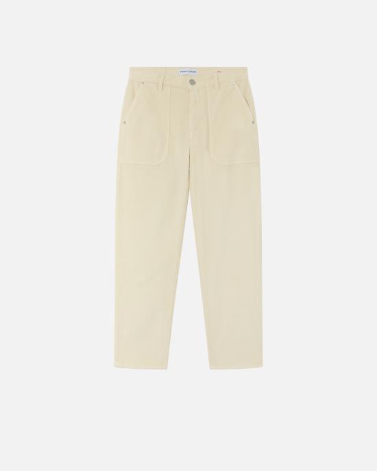  핑코 스트레이트 팬츠 102761A20R Z12 Bianco latte