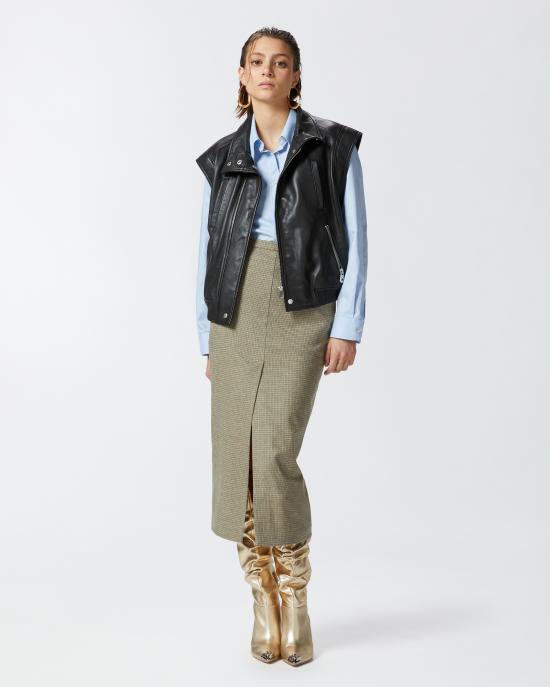 24FW 핑코 셔츠 103708A1Y0 G52 Blu panoramico - PINKO