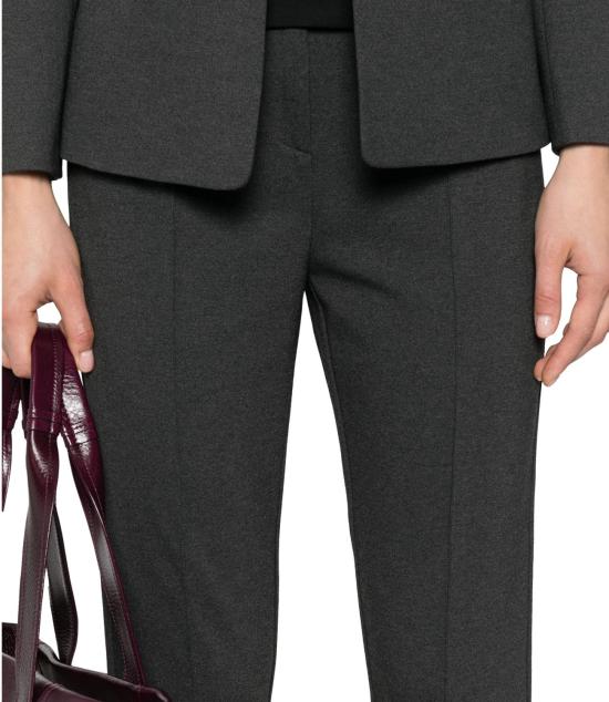  핑코 스트레이트 팬츠 104129A15M I76 Grigio corvo - PINKO