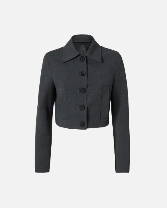 24FW 핑코 수트 자켓 104221A15M I76 Grigio corvo