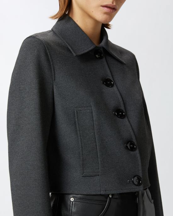 24FW 핑코 수트 자켓 104221A15M I76 Grigio corvo - PINKO