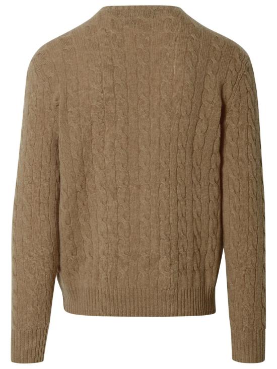 26SS 폴로 랄프로렌 케이블 니트 스웨터 710876762009 Beige - POLO RALPH LAUREN
