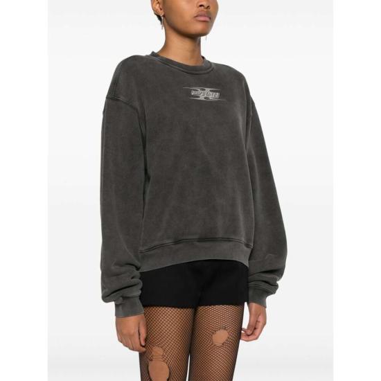 24FW 티바이알렉산더왕 긴팔 티셔츠 4CC4241513 208A GREY - T BY ALEXANDER WANG