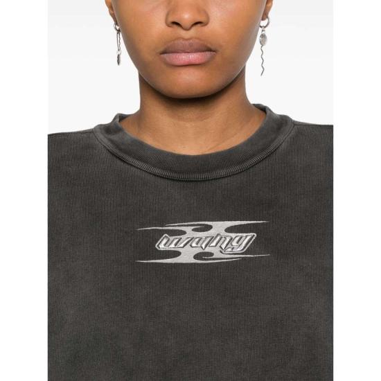 24FW 티바이알렉산더왕 긴팔 티셔츠 4CC4241513 208A GREY - T BY ALEXANDER WANG