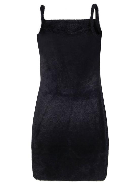  오프화이트 숏 원피스 OWHI067F22KNI001 Black - OFF WHITE