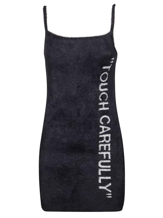  오프화이트 숏 원피스 OWHI067F22KNI001 Black