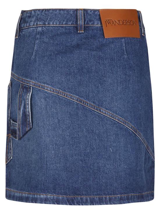 25SS JW앤더슨 데님 스커트 DK0020 PG1499 BLUE - JW ANDERSON
