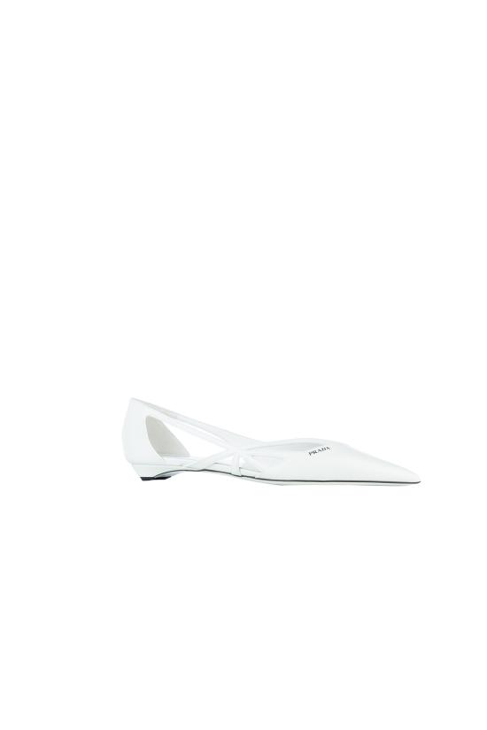  프라다 플랫 슈즈 1F732ND0015055 F0009 Bianco - PRADA