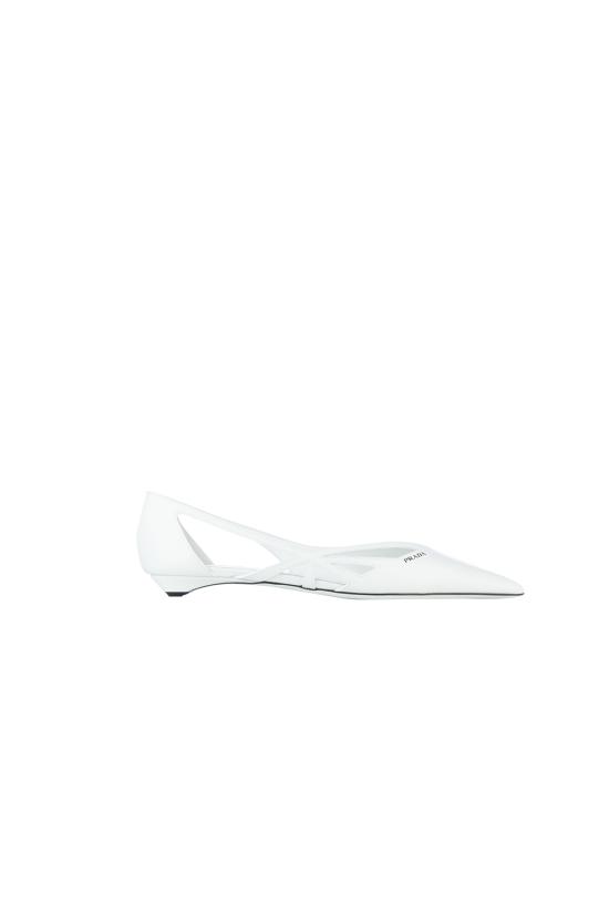  프라다 플랫 슈즈 1F732ND0015055 F0009 Bianco
