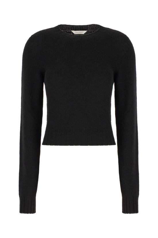 24FW 팜앤젤스 스웨터 PWHE051F24KNI001 1054 BLACK LIME