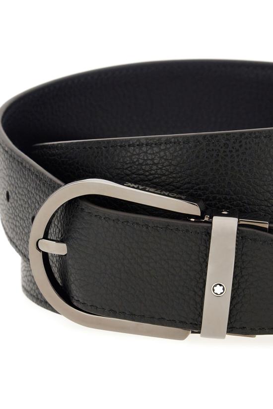  몽블랑 가죽 벨트 199082 NIGHTBLUE BLUE BLACK - MONTBLANC