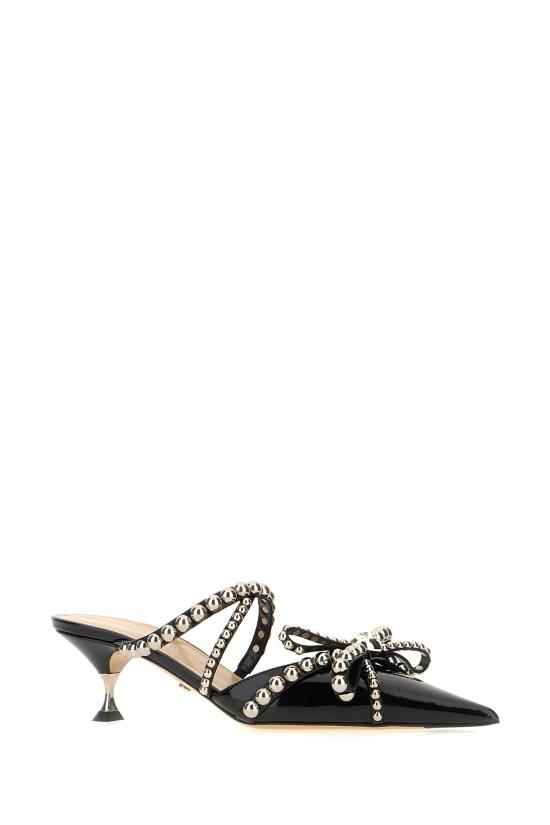  마흐앤마흐 뮬/슬리퍼 S083455PAT BLACK - MACH&MACH