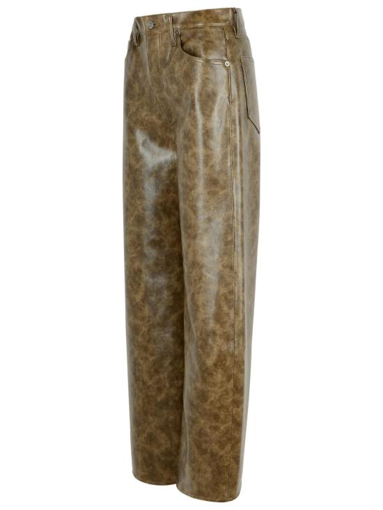 24FW 에이골디 가죽 팬츠 A9231 1733MOSS Brown - AGOLDE