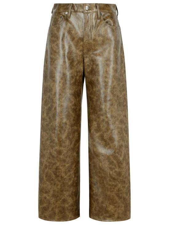 24FW 에이골디 가죽 팬츠 A9231 1733MOSS Brown