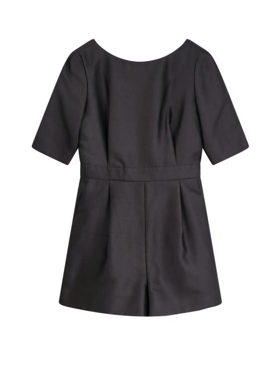 24FW 막스마라 숏 원피스 2421246091600 007 Black