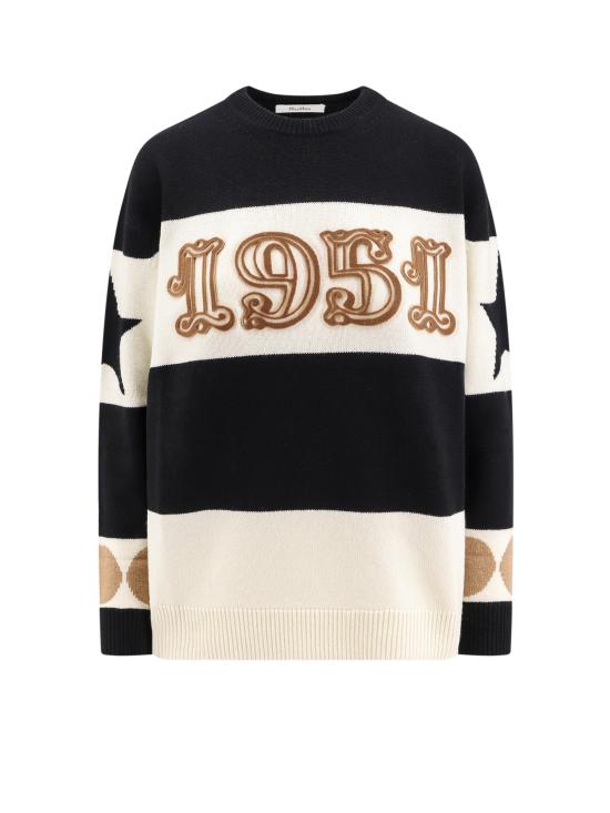 24FW 막스마라 스웨터 2421366121600 008 Black