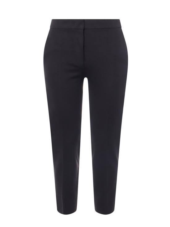 24FW 막스마라 스트레이트 팬츠 2421786021600 008 Black