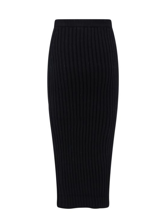 24FW 막스마라 롱 스커트 2421306033600 005 Black - MAX MARA