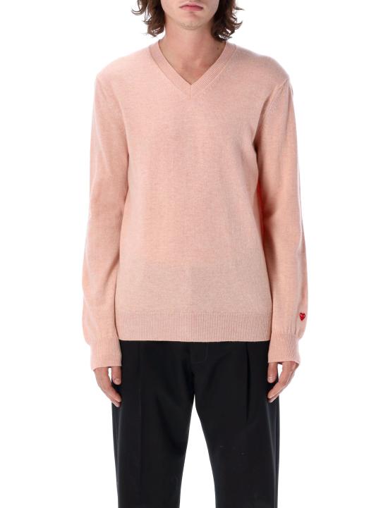 24FW 꼼데가르송 스웨터 AXN090051 LIGHT PINK - COMME DES GARCONS