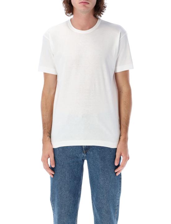 24FW 꼼데가르송 반팔 티셔츠 AXT340051 Bianco - COMME DES GARCONS