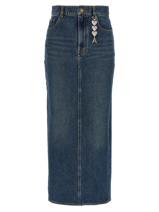 24FW 아레아 롱 스커트 PF24AWSK0018DE01BLU