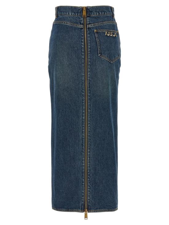 24FW 아레아 롱 스커트 PF24AWSK0018DE01BLU - AREA