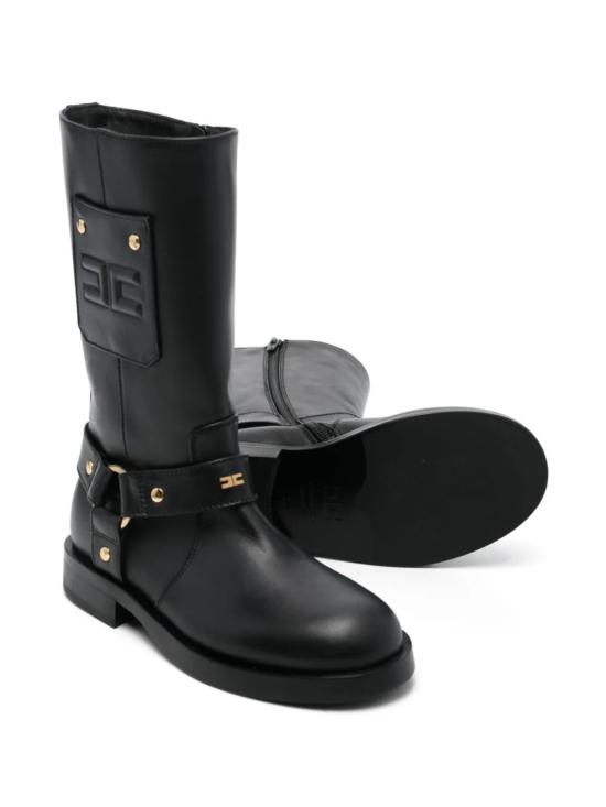 24FW [주니어] 엘리자베타프랜치 미들 부츠 F4A6 E01601251 999 Black - ELISABETTA FRANCHI