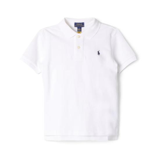 25FW [키즈] 랄프 로렌 폴로 셔츠 322603252004 WHITE