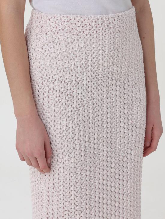 25FW 파비아나 필리피 롱 스커트 GND264F308I942 VR1 Pink - FABIANA FILIPPI