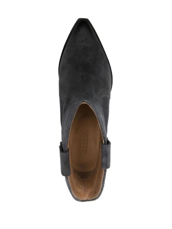26FW 이자벨마랑 드위나 스웨이드 카프스킨 카우보이 부츠 BO0002FAA1A03S 02FK FADED BLACK - ISABEL MARANT