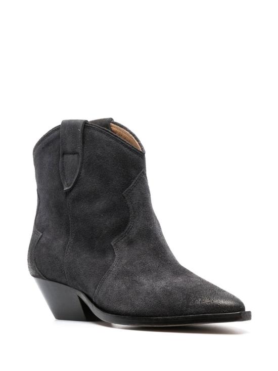 26FW 이자벨마랑 드위나 스웨이드 카프스킨 카우보이 부츠 BO0002FAA1A03S 02FK FADED BLACK - ISABEL MARANT