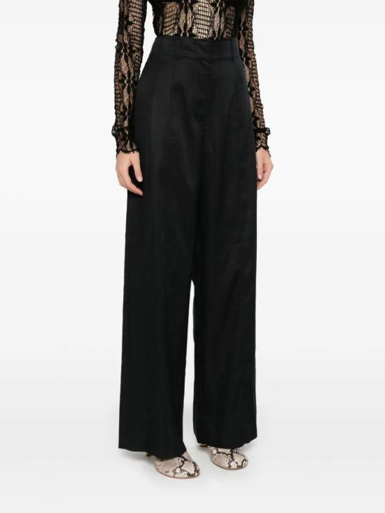  울라 존슨 스트레이트 팬츠 FA240404NOIR Black - ULLA JOHNSON