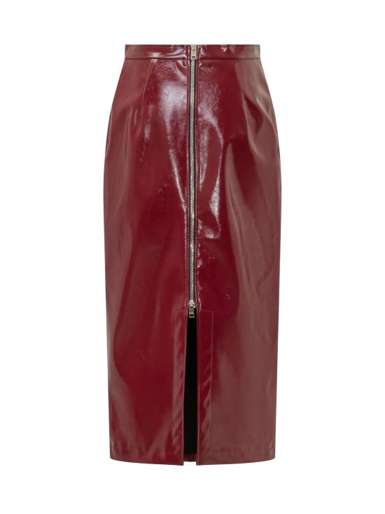 24FW 엠에스지엠 롱 스커트 3742MDD04247800 20 BORDEAUX - MSGM