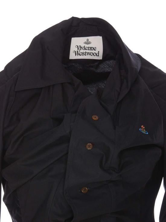 26SS 비비안웨스트우드 셔츠 1501000CW009QN401 Black - VIVIENNE WESTWOOD