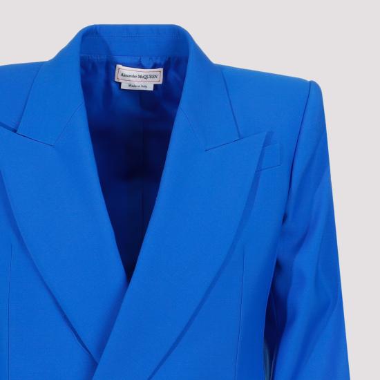 알렉산더 맥퀸 수트 자켓 745076 QJACX 4155 GALACTIC BLUE - ALEXANDER MCQUEEN