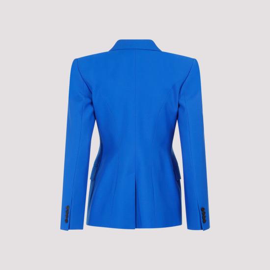  알렉산더 맥퀸 수트 자켓 745076 QJACX 4155 GALACTIC BLUE - ALEXANDER MCQUEEN