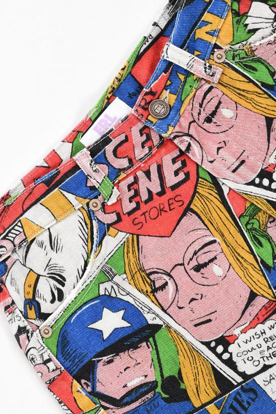  이알엘 숏팬츠 ERL06P102COMIC Multicolor - ERL