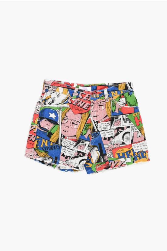  이알엘 숏팬츠 ERL06P102COMIC Multicolor