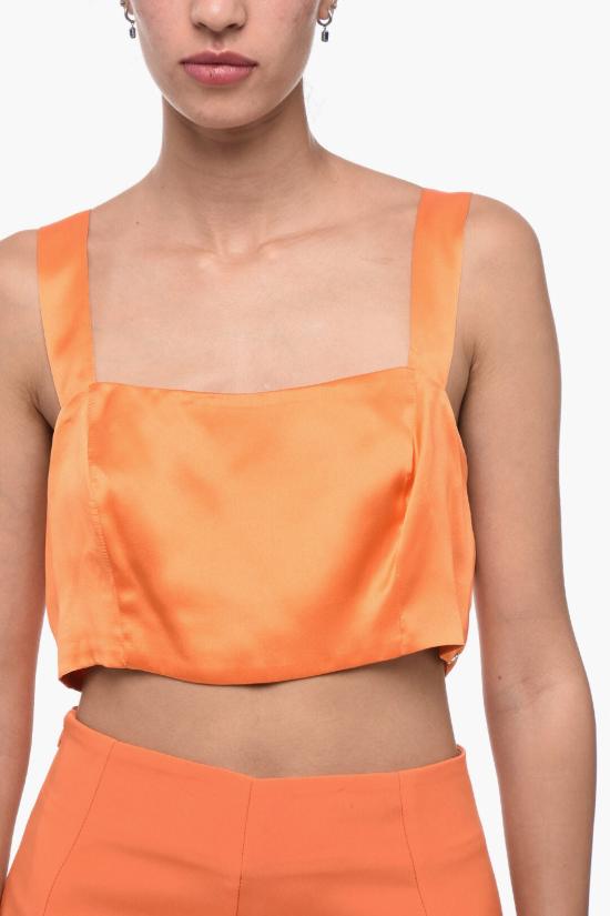  우에라 민소매 티셔츠 N1058SI OR Orange - WOERA