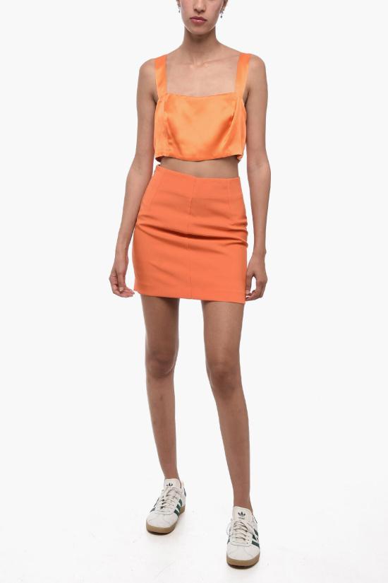  우에라 민소매 티셔츠 N1058SI OR Orange - WOERA