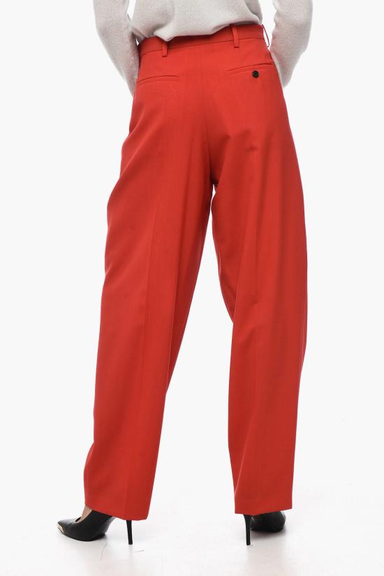  마르니 스트레이트 팬츠 PAMA0449U0 TW839 00R64 Red - MARNI