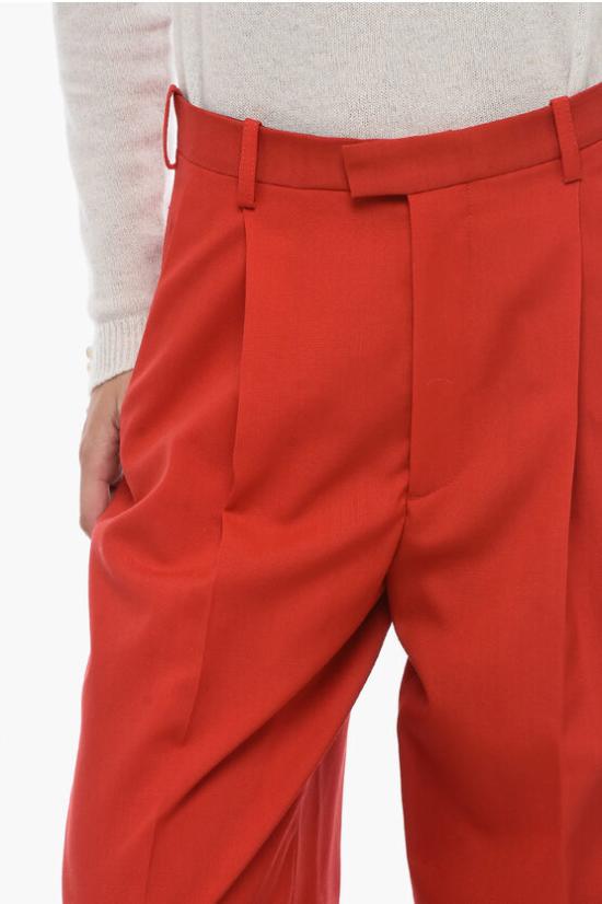  마르니 스트레이트 팬츠 PAMA0449U0 TW839 00R64 Red - MARNI