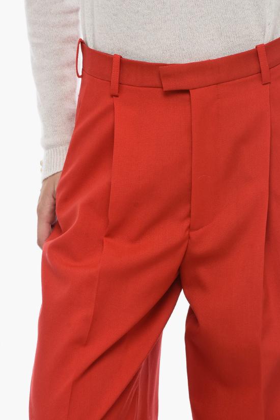  마르니 스트레이트 팬츠 PAMA0449U0 TW839 00R64 Red - MARNI