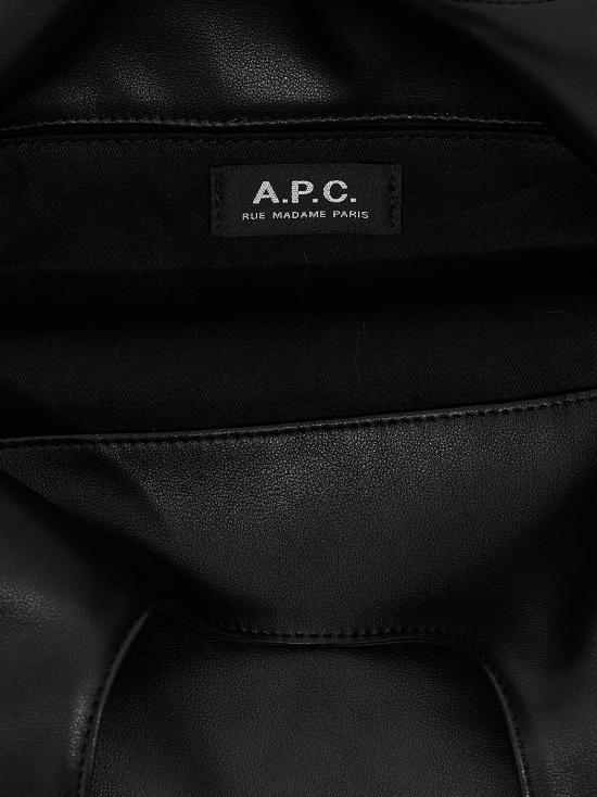 26FW 아페쎄 니논 스몰 토트백 PUAATM61861LZZ White Black - A.P.C.
