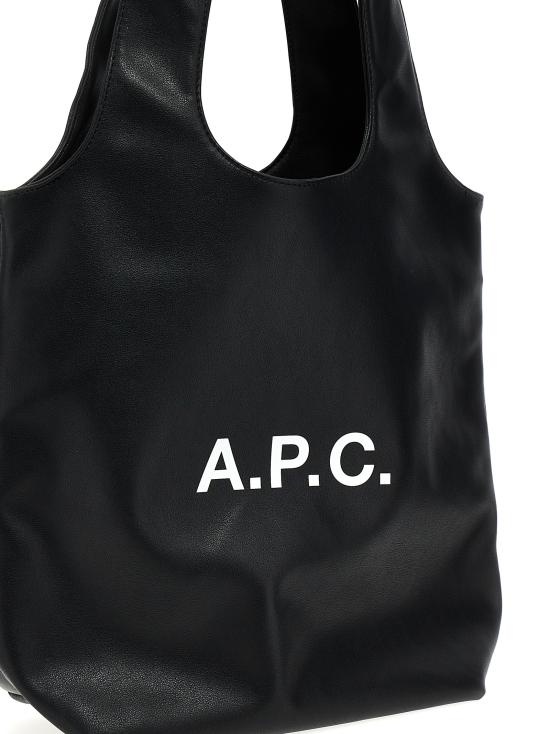 26FW 아페쎄 니논 스몰 토트백 PUAATM61861LZZ White Black - A.P.C.