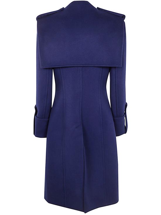 24FW 발망 코트 DF0UB140WB50 6BO NIGHT - BALMAIN