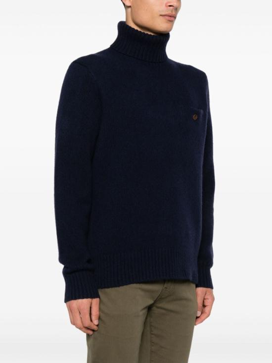 24FW 폴로 랄프로렌 터틀넥 710 956608 003 HUNTER NAVY - POLO RALPH LAUREN